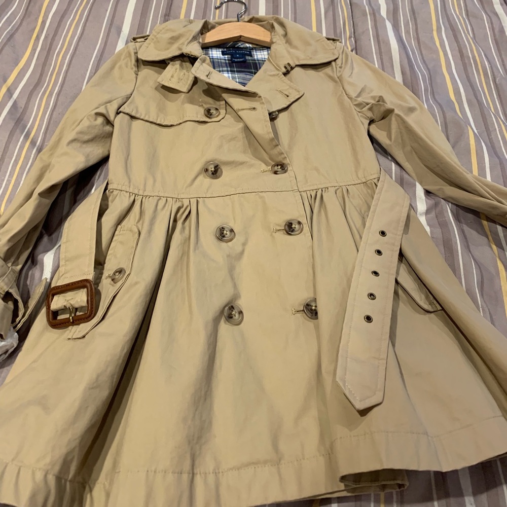 Ralph Lauren Girls Trench Coat